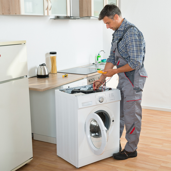 can you walk me through the steps of troubleshooting my washer issue in Williamsburg Florida